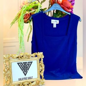 ✨Last one✨ Joseph Ribkoff Royal Blue Suited Tank - Size 6